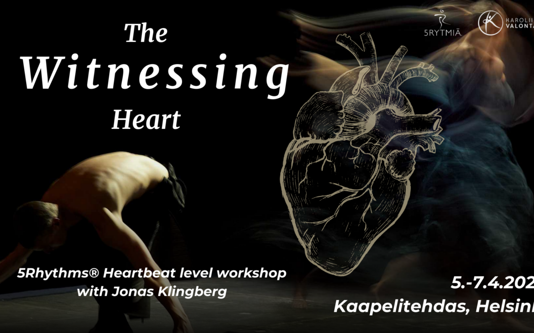 The Witnessing Heart: Heartbeat-tason 5Rytmiä-työpaja, opettajana Jonas Klingberg (Ruotsi)
