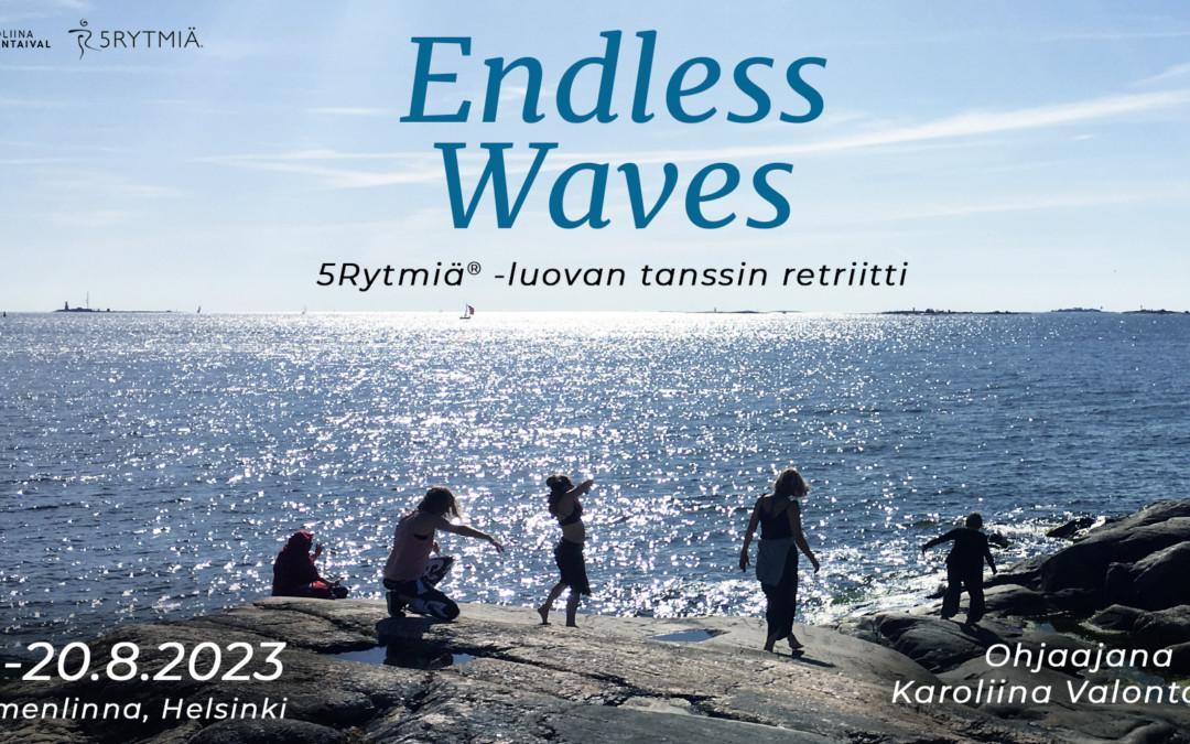 Endless Waves 2023: retriitti Suomenlinnassa (18.-20.8.2023) – TÄYNNÄ, VAIN JONO