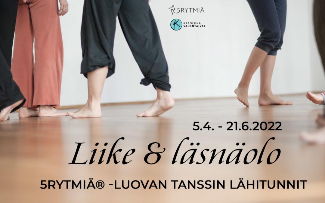 5Rytmiä-lähitunti (Helsinki Dance Central)