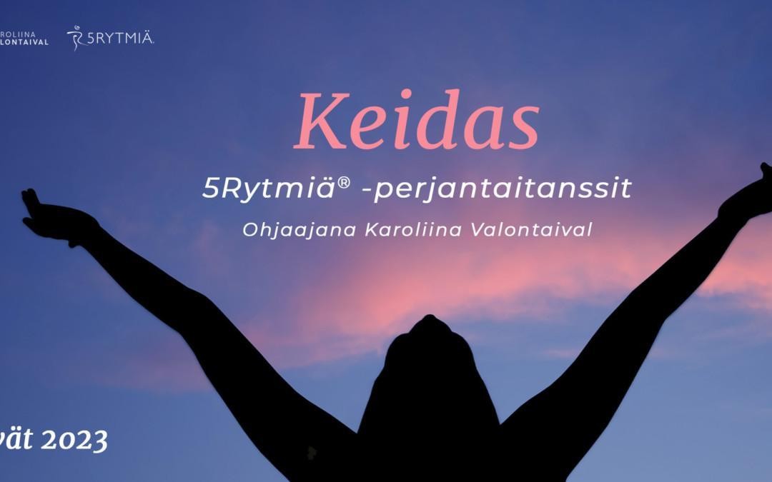 Keidas: 5Rytmiä-perjantaitanssit, kevät 2023